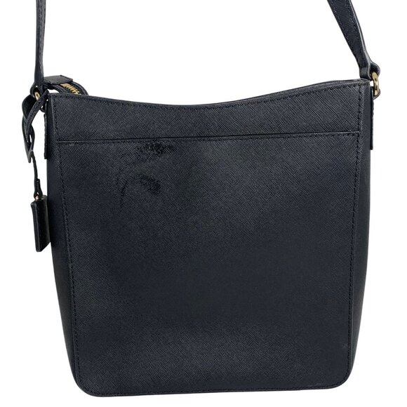 Michael Kors Black Hamilton Traveler Messenger Crossbody w/ Key And Lock - Picture 7 of 16